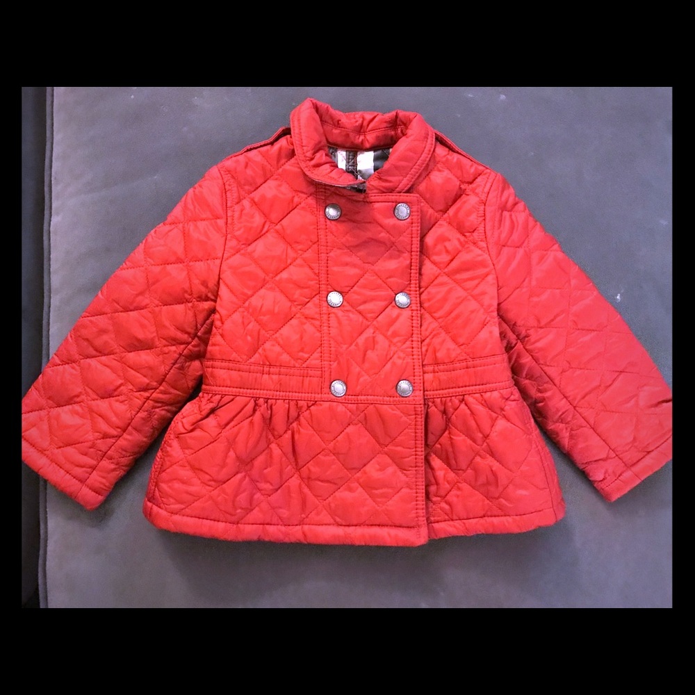 Burberry toddler coat 18m